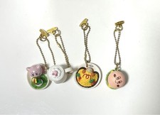 Kirby Cafe Ichiban Kuji E Prize Figure Charm Keychain Set of 4 Limited Japan