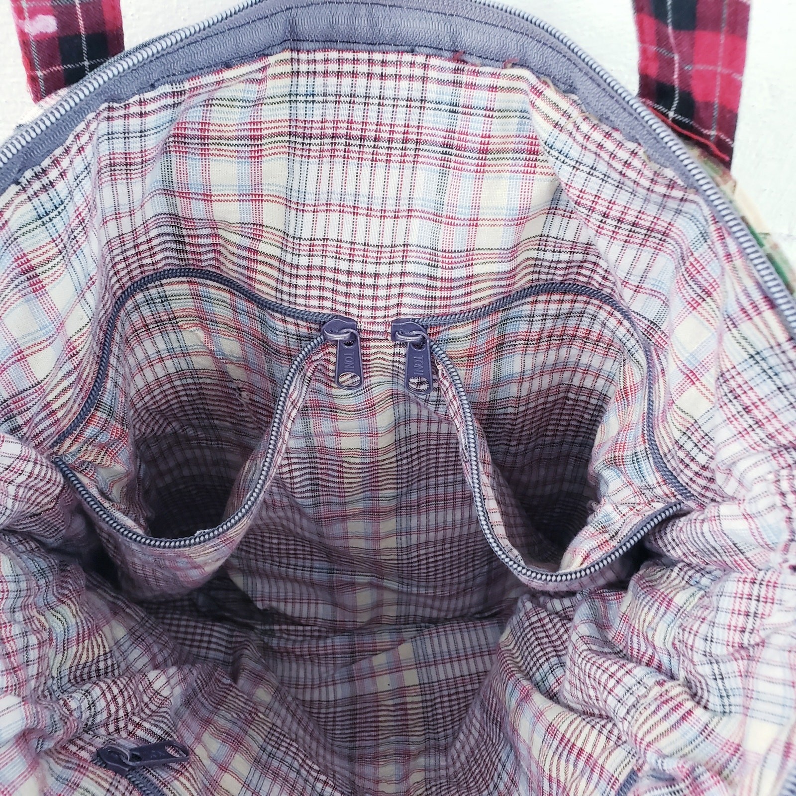 Patch Magic Patchwork Shoulder Bag Tote Handbag P… - image 9