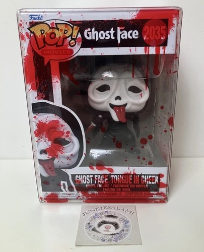 Scary Movie Wazzup #2035 Ghost Face Tongue in Cheek Funko Pop! Horror Bloody P/P