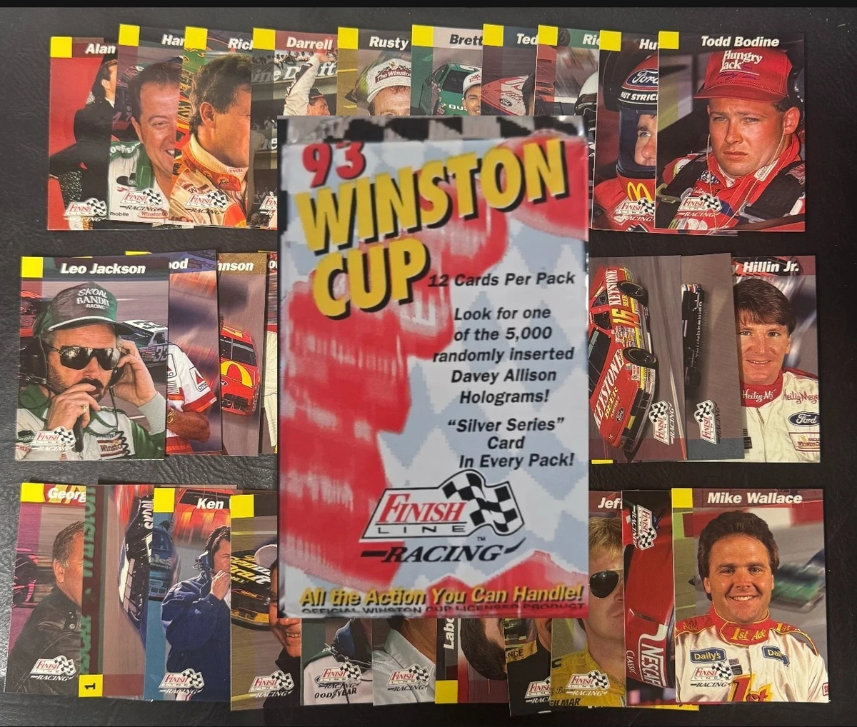 1993 Pro Set Finish Line - Chuck Bown #30 for sale | eBay