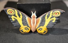 Toho Bandai 2004 Movie Monster Series Godzilla Mothra Vinyl Figure Pre-Owned