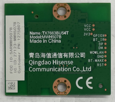SHARP HISENSE 1275807 WI-FI MODULE WIRLESS ADAPTER