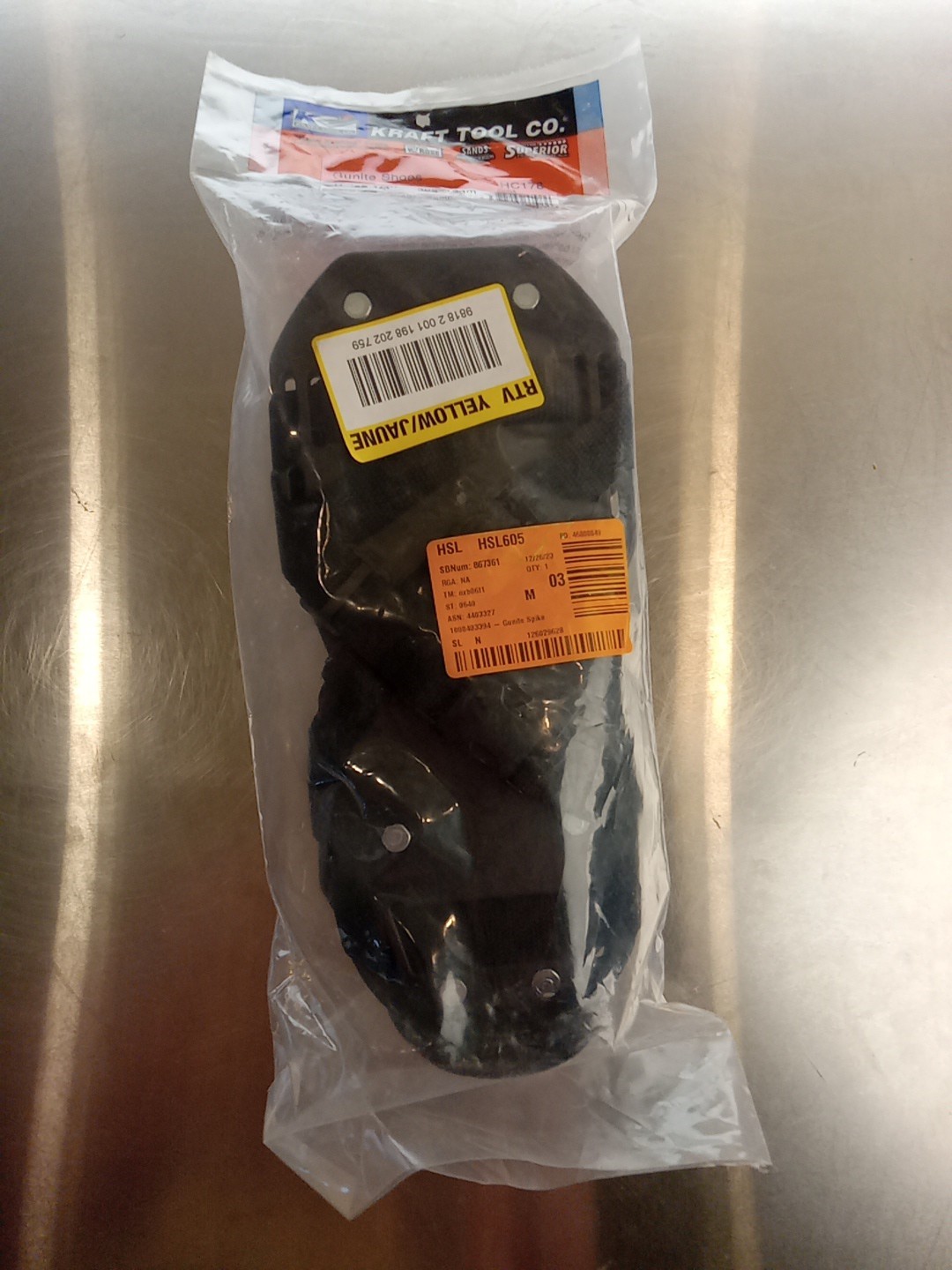 Kraft Tool Co. HC178 Spiked Gunite Shoes NEW in Bag MF