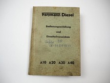 Motore Farymann Diesel A 10 20 30 40 originale manuale istruzioni lista ricambi 1