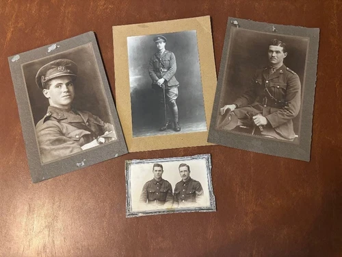 Antique British Officers WWI era Photos