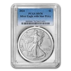 2024-(P) American Silver Eagle Star Privy MS-70 PCGS