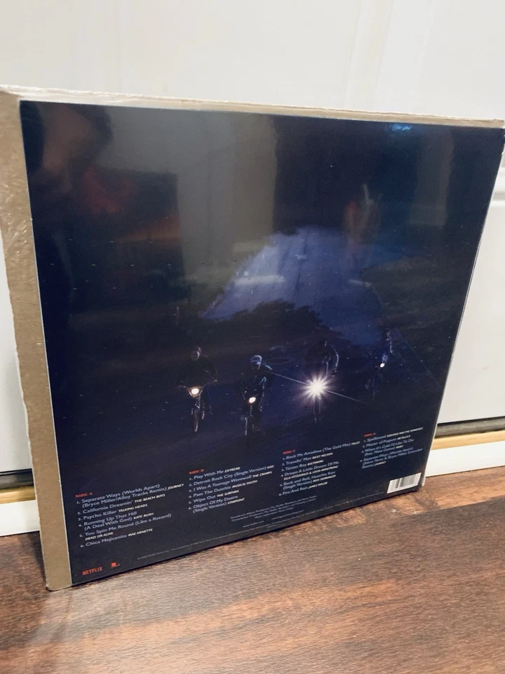 Stranger Things 4 Soundtrack Limited Edition Alt Cover + Puzzle 2LP Sealed - Image 3 of 3