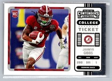 2023 Panini Chronicles Draft Picks #8 Jahmyr Gibbs Contenders College Ticket
