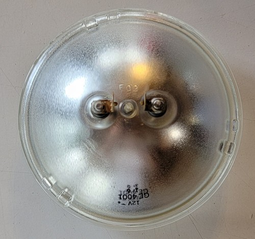 General Electric 4001 Round High Beam for 4 Headlight System 2 Lugs 12 Volts NOS - Picture 5 of 12
