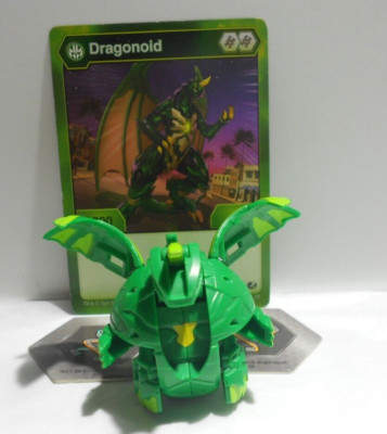 Bakugan Dragonoid Battle Planet Green Ventus B200 - Dragonoid Card - 2 Bakucore