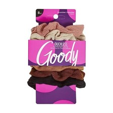 Goody 01800 Ouchless Ribbed Scrunchies 8 Count