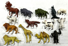 Animal Toy Set - Vintage 60s/70s - Some Are Arco Noah's Ark - 14 total