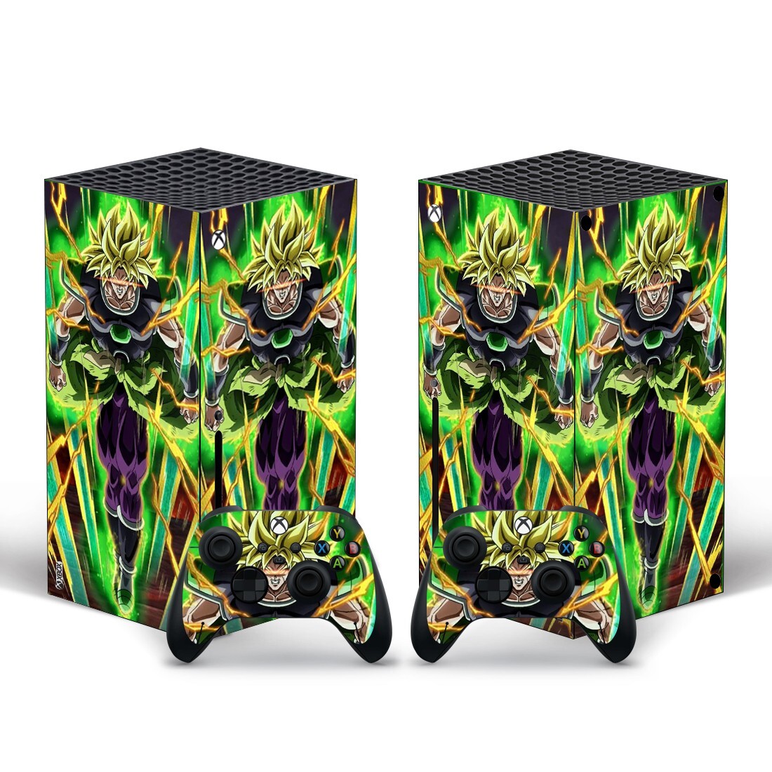 Goku Vegeta Xbox Series X Console & Controller Skin Sticker Decal Vinyl Wrap
