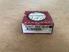 CONSOLIDATED BEARINGS 5207-2RS C/2 DOUBLE ROW ANGULAR CONTACT BALL BEARING