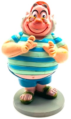 MR SMEE Disney JAKE & NEVER LAND PIRATES Peter Pan PVC TOY Playset 3'' Figure!