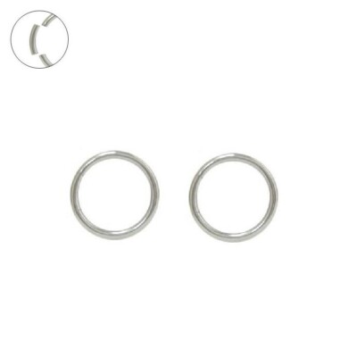 14G or 16G Seamless Segment Ring Surgical Steel Multiple Piercings Sold in Pairs