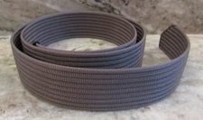 GRIP6 BELT - GRAY 42 INCH / 34 WAIST - 1.5 WIDE for MEN and WOMAN