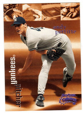 1999 SKYBOX THUNDER #172 ANDY PETTITTE RANT