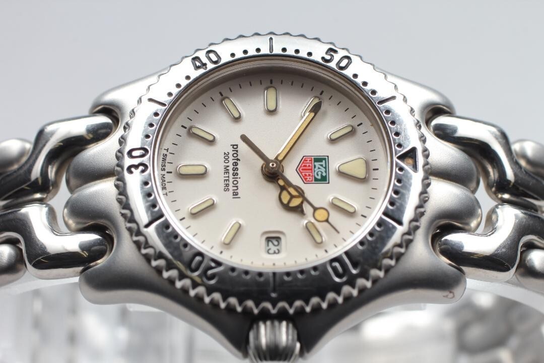 USED Excellent] TAG Heuer SEL S99.015 200M 27mm White Dial Quartz