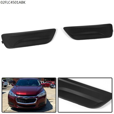 Fit For 2013-2015 Chevrolet Malibu 2 Pcs Left and Right Side Fog Light Cover New