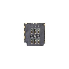 SIM Card Reader Dual for Apple iPhone 15 Pro 15 Pro Max Replacement Part Replace