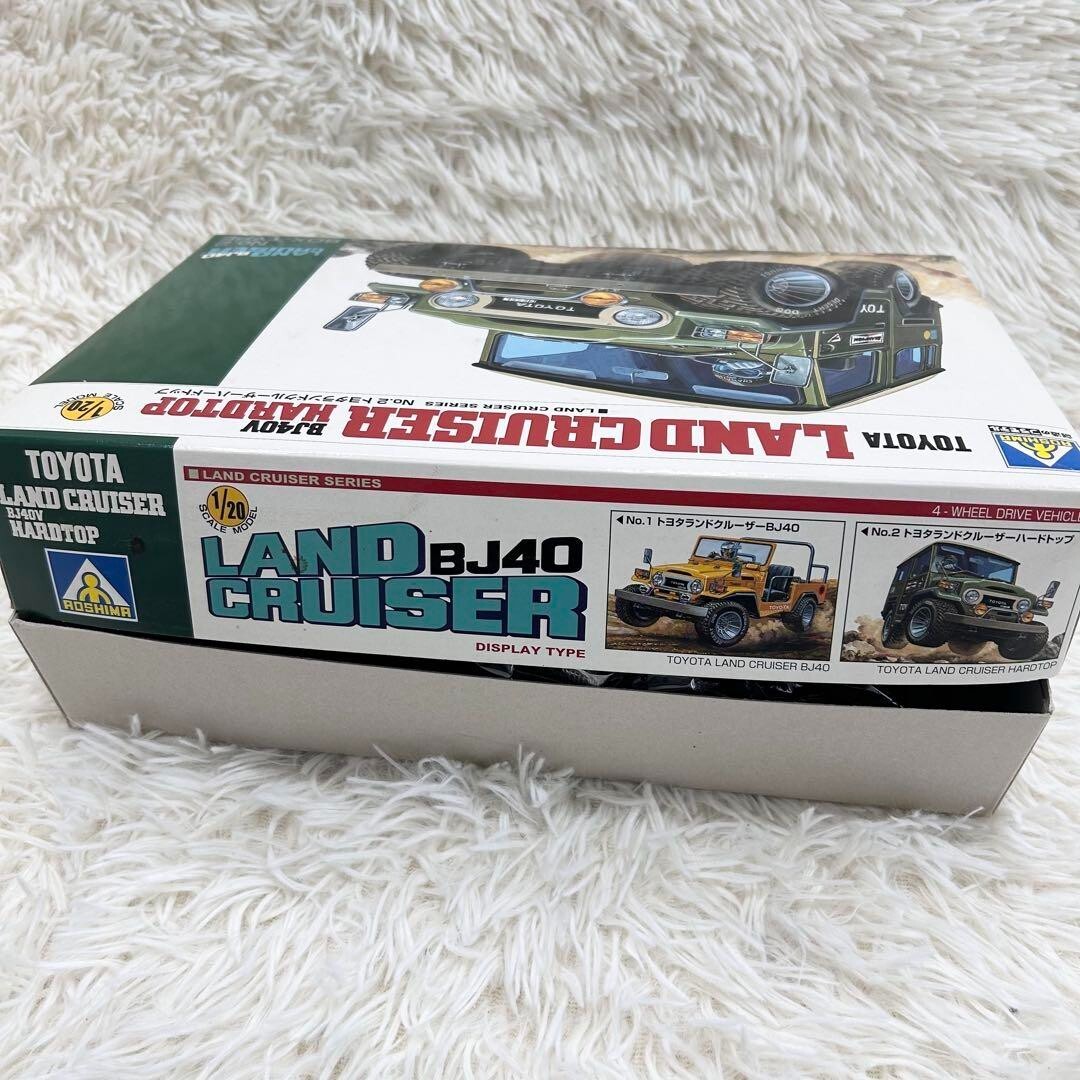 Toyota Land Cruiser BJ40V Hardtop 1/20 Scale Plastic Model Kit