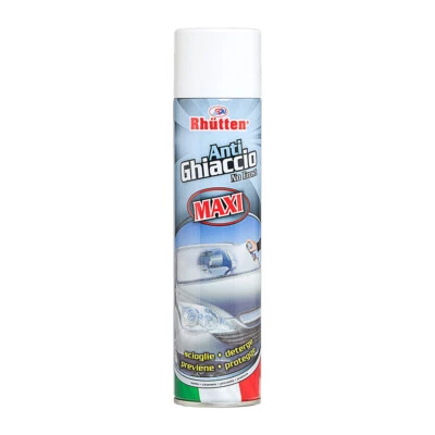 RHUTTEN Antighiaccio Spray per parabrezza auto de ghiacciante x vetri e cristalli 400 ml