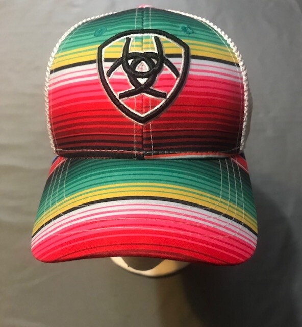 ARIAT Baseball Cap - Snap Back - Multi Colored - image 2