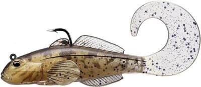 RARE Live Target (GOB90ST606) Goby SwimBait - Natural Gold
