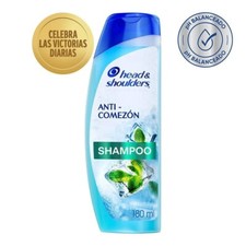 Head  Shoulders Anti-itch Extra Refreshing Mint Shampoo- 180ml MEXICAN PRODUCT
