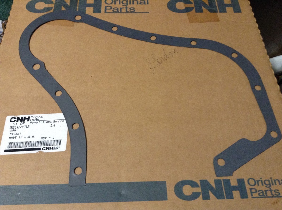 351675R2 - A New Front Crankcase Cover Gasket For A IH 184, Cub Lo