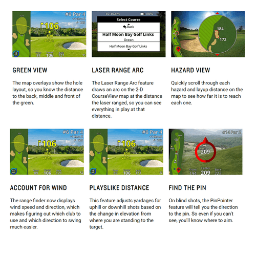 GARMIN Approach® Z82 GOLF GPS LASER RANGEFINDER / AMAZING GOLF LASER GPS HYBRID - Picture 8 of 10