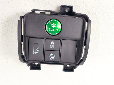 13-17 HONDA ACCORD DASH LEFT POWER ECONOMY ECON CONTROL SWITCH BUTTON TRIM OEM