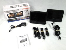 7" Sylvania Dual Screen DVD Player SDVD7751 Movie Player