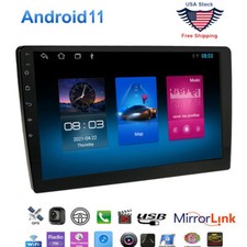 9 Inch Double 2 Din Car Stereo Radio Android GPS Wifi Touch Screen MP5 Player