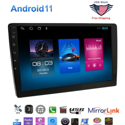9 Inch Double 2 Din Car Stereo Radio Android GPS Wifi Touch Screen MP5 Player
