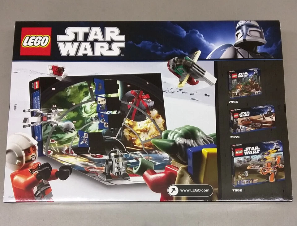 LEGO Star Wars 7958 Advent Calendar NEW Santa Yoda Nute Gunray Clone Droid Pilot - Image 4 of 4