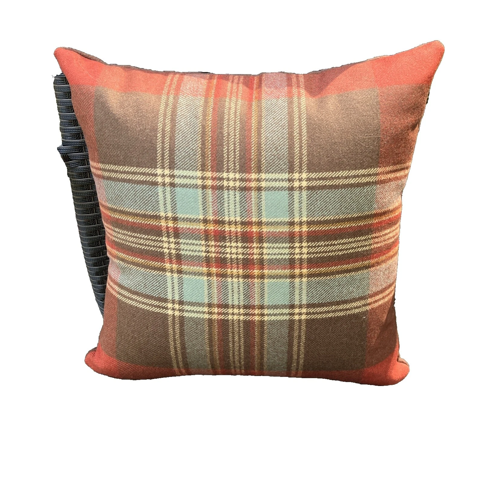 Ralph Lauren Plaid 100% Wool Home Décor Pillows