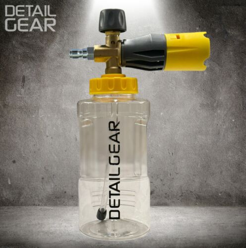 Infinity Wax Wipeout & DETAIL GEAR BIG GOB Clear Foam Lance - Choose Adapter! - Picture 7 of 8