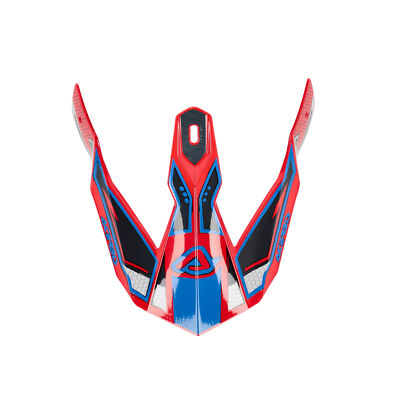 Acerbis Helmet Visor Linear Red/Blue 0024506.344