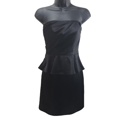 ABS by Allen Schwartz Womens Dress Sz 0 XS Corset Dress Black Classy Lined USA