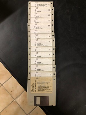 Rarität Microsoft Power Point für Windows 95 HD Format 1,44 MB