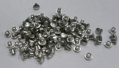 40152 Rivets Chicago R-4012 x 3/16 Semi-Tubular Rivet 1/8 OD x 1/8
