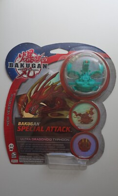 Bakugan Battle Brawlers: New Vestroia - Ventus Ultra Dragonoid Typhoon (Mint!)