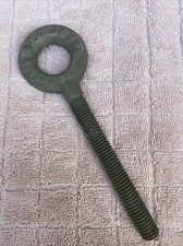 1/2”-13 x 4” Thread Eye Bolt Eyebolt, 1” ID, Zinc Plated “Chicago” Made In USA