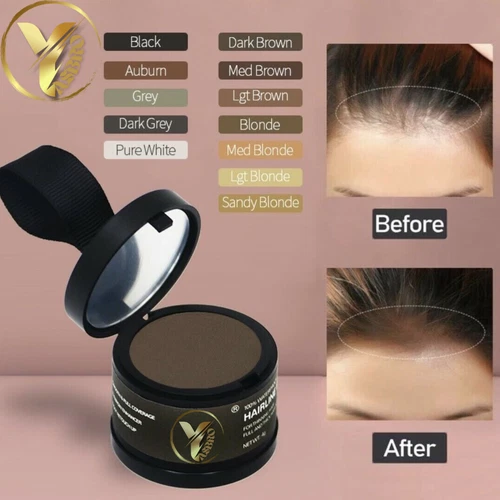 Hair line powder hair colour Edge control cover grey Hair Shadow Root Cover Up