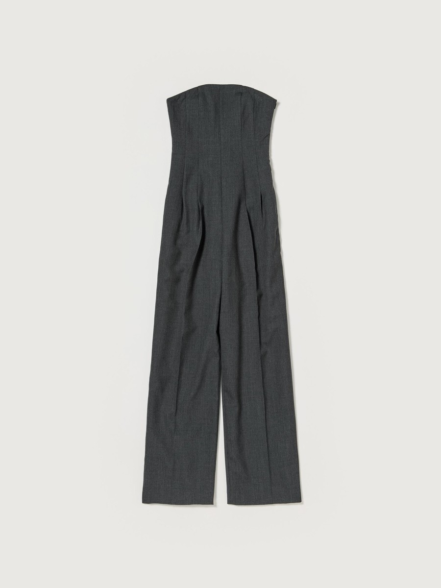 【AURALEE】WOOL KID MOHAIR HOP SACK JUMPSUIT ジャンプスーツ ASK availability First)AURALEE WOOL KID MOHAIR HOP SACK