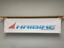 Haibike eBike Banner Officina Garage Espositore da Parete E-Bike