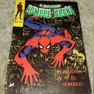Rare HTF Amazing Spider-man 100 MX John Romita 1971 Hombre Araña 94 1982 Foreign - Image 1 of 4