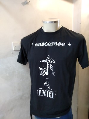 SARCOFAGO - INRI T-SHIRT Beherit PROCLAMTION TEITANBLOOD Mayhem VON Darkthrone